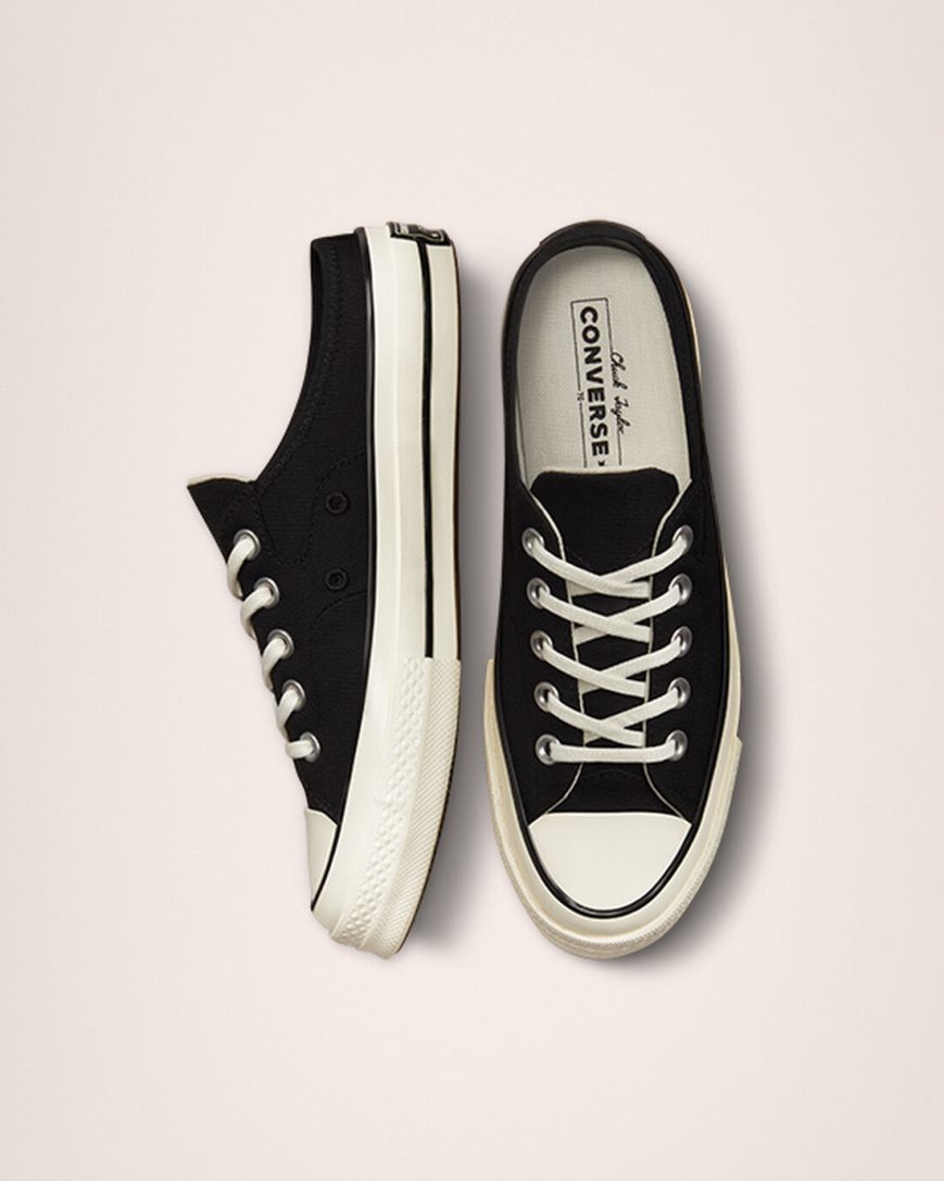 Tenisi Barbati Converse Chuck 70 Mule Negrii | RO DYFCA871